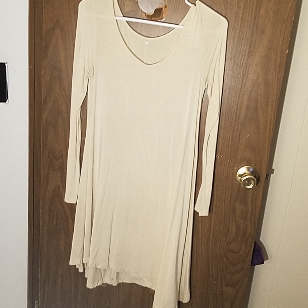Cream dress